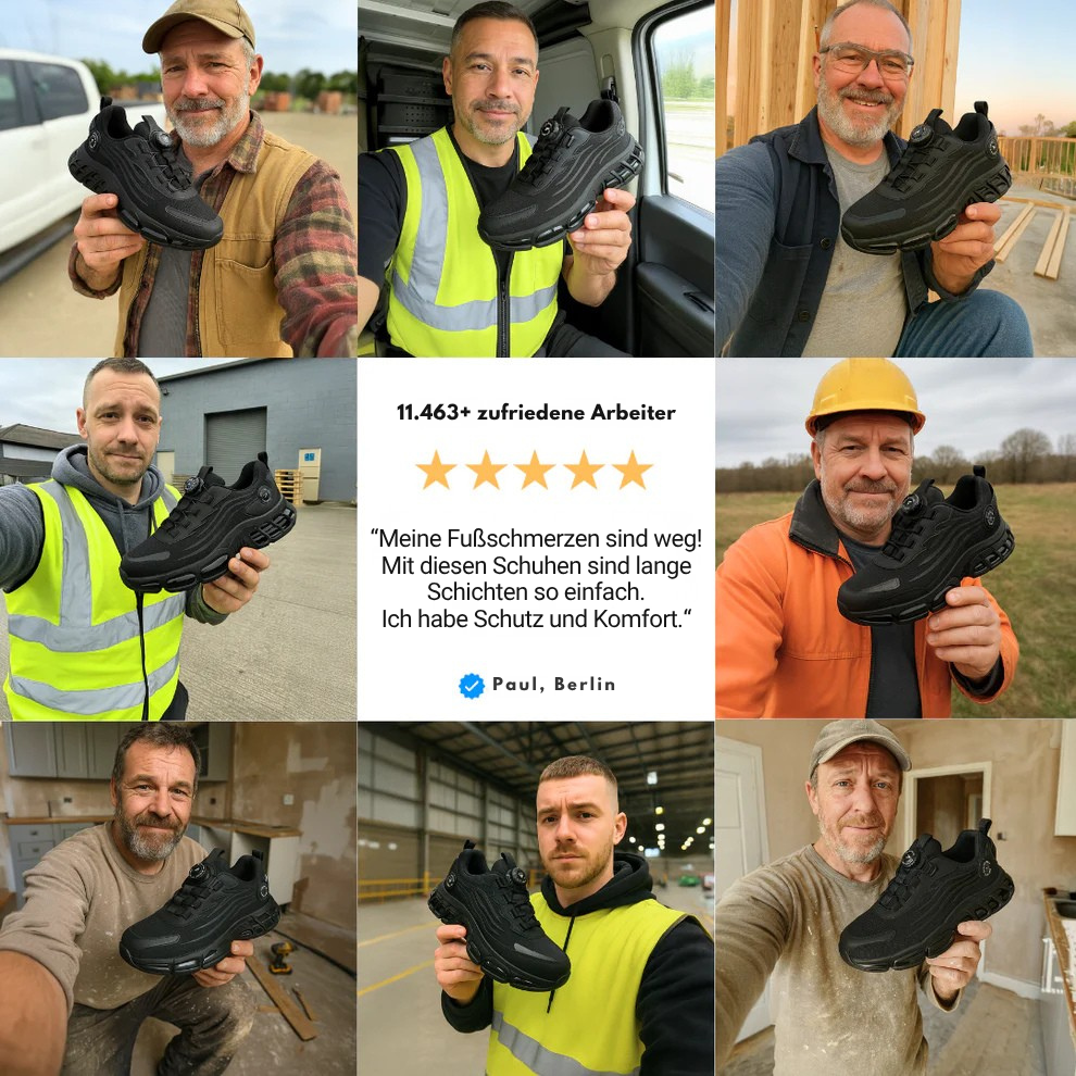 PowerSchuh™ – Die bequemsten Stahlkappenschuhe