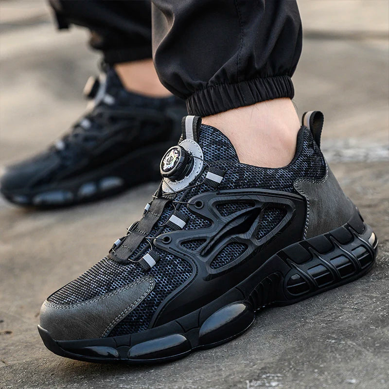 Atlas Pro ® Arbeitsschuh mit Drehverschluss & Stahlkappe