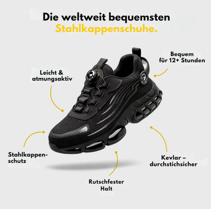 Vortex Pro ® Arbeitsschuh mit Drehverschluss – Dynamisch & Robust  & Stahlkappe