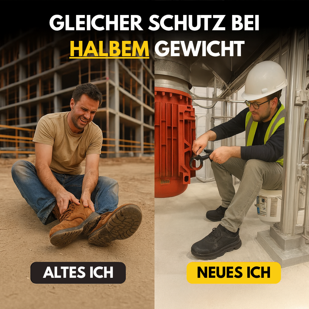 PowerSchuh™ – Die bequemsten Stahlkappenschuhe