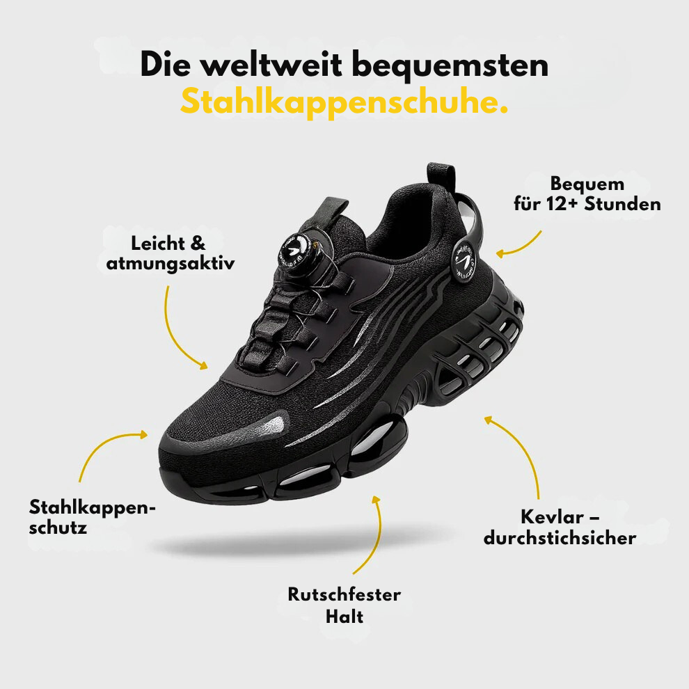 PowerSchuh™ – Die bequemsten Stahlkappenschuhe
