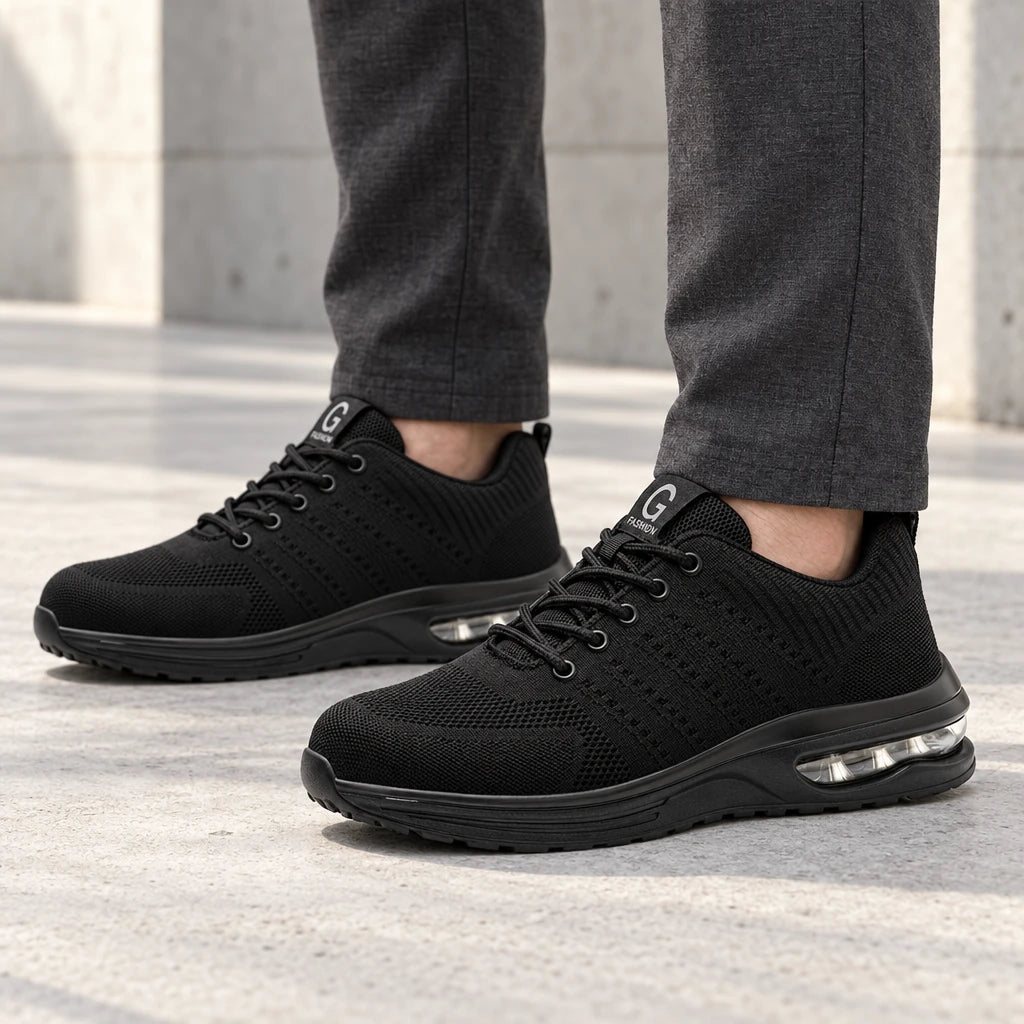 AirFlex K8 in Schwarz – sportlicher Look am Fuß