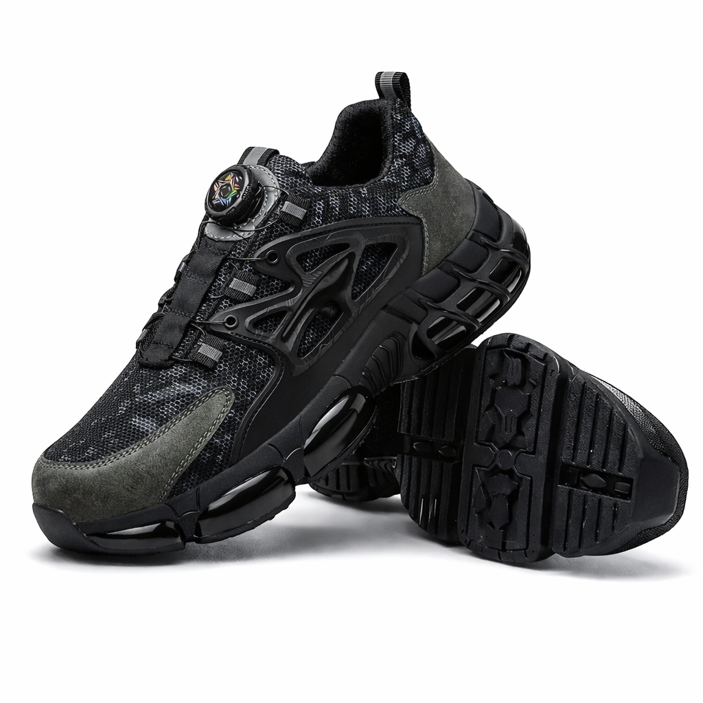 Atlas Pro ® Arbeitsschuh mit Drehverschluss & Stahlkappe