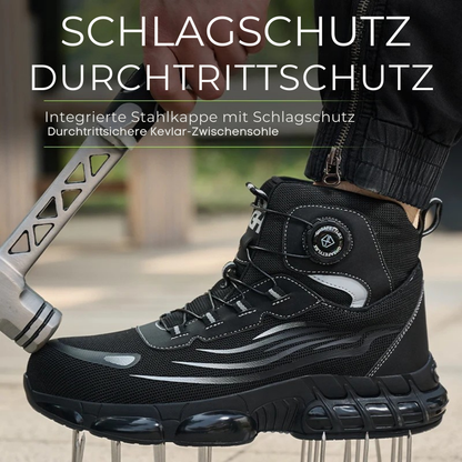 Titan Pro ® Sicherheitsschuhe mit Stahlkappe & Drehknopf