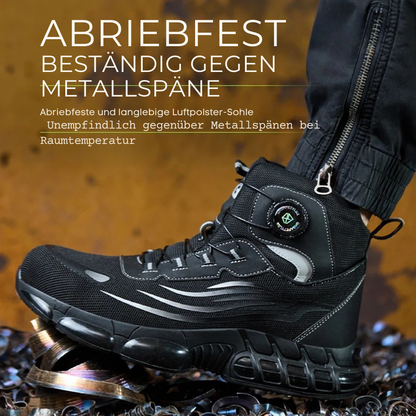 Titan Pro ® Sicherheitsschuhe mit Stahlkappe & Drehknopf