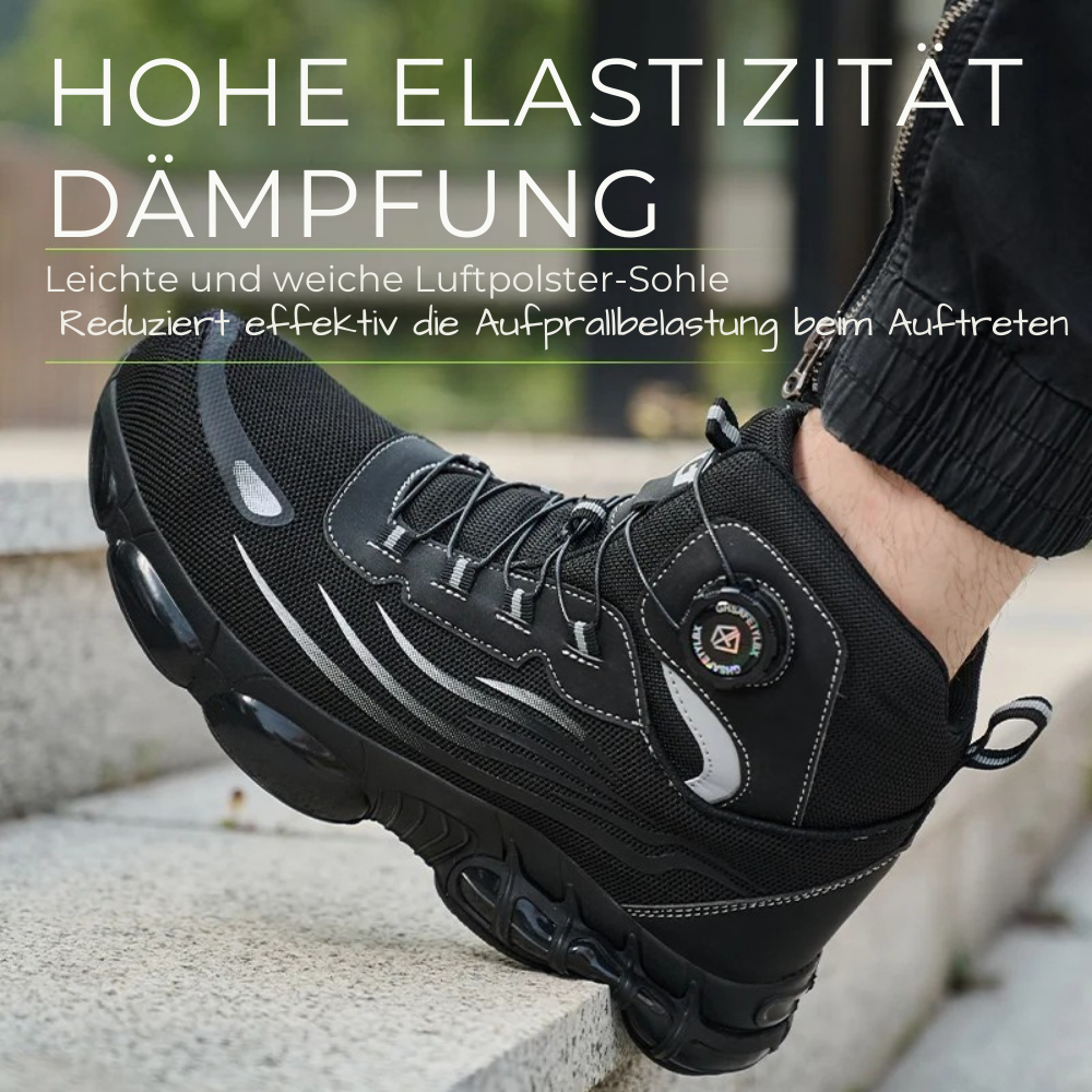 Titan Pro ® Sicherheitsschuhe mit Stahlkappe & Drehknopf